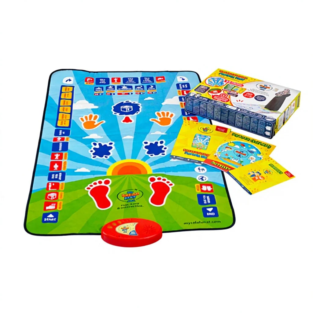 Tapis de Prière Interactif pour Enfants – Apprendre la Prière en S'amusant