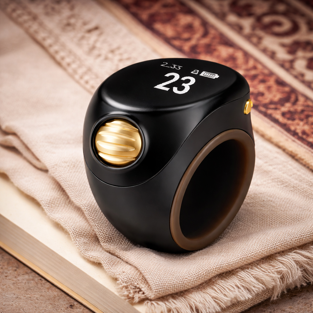 Tasbih Électronique – Compteur de Dhikr Discret et Moderne
