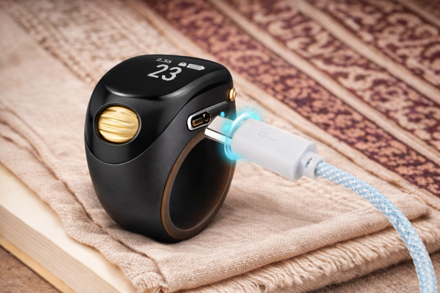 Tasbih Électronique – Compteur de Dhikr Discret et Moderne