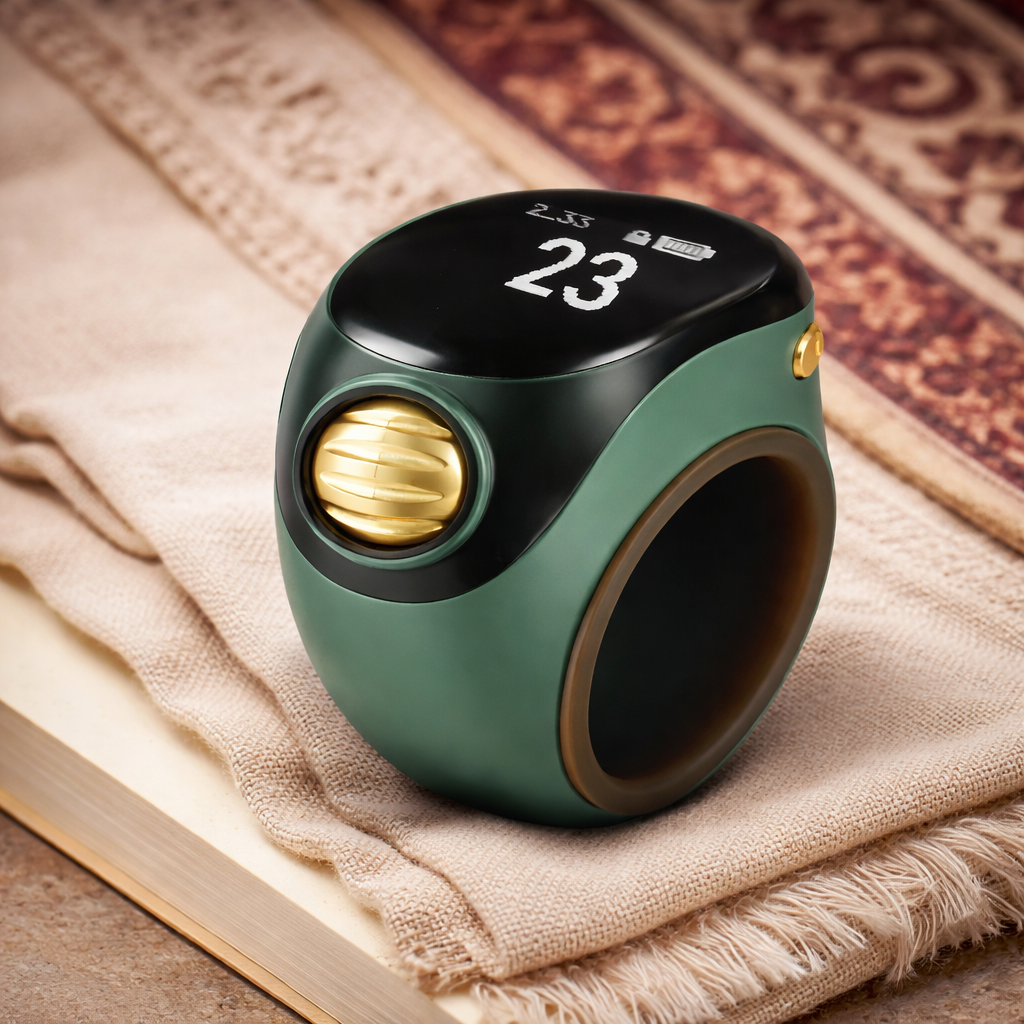 Tasbih Électronique – Compteur de Dhikr Discret et Moderne